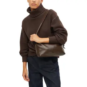 Shoulder Bag with Embossed Logo and Adjustable Strap for Women s.Oliver image-5