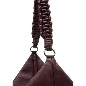 Shoulder Bag with Embossed Logo and Removable Handle for Women s.Oliver image-5