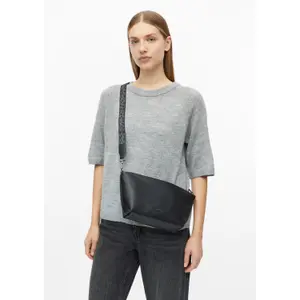 Shoulder Bag with Logo Plate and Adjustable Strap for Women s.Oliver image-4