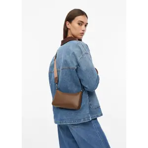Shoulder Bag with Embossed Logo and Adjustable Strap for Women s.Oliver image-4