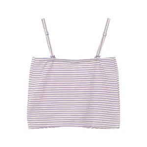Top court décolleté cœur avec bretelles spaghetti amovibles pour fille s.Oliver image-1