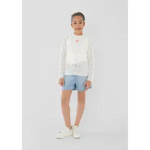 Veste cintrée en dentelle avec ceinture à nouer fille s.Oliver image-6