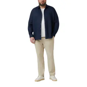 Chemise en lin de qualité supérieure avec col italien s.Oliver image-5