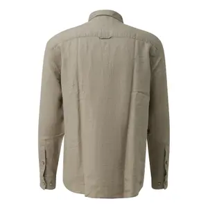 Chemise en lin de qualité supérieure avec col italien s.Oliver image-1