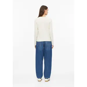 Pull mit V-Ausschnitt und rolliertem Saum klassische Passform Damen s.Oliver image-1