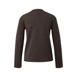 Pull mit V-Ausschnitt und rolliertem Saum klassische Passform Damen s.Oliver image-1