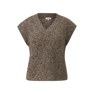 Pull col V coupe classique femme s.Oliver image-0
