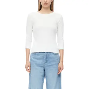 Women's 3/4 Sleeve Fitted T-Shirt with Round Neck s.Oliver image-2