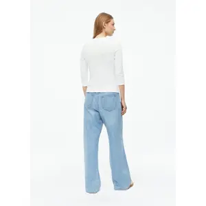Women's 3/4 Sleeve Fitted T-Shirt with Round Neck s.Oliver image-4