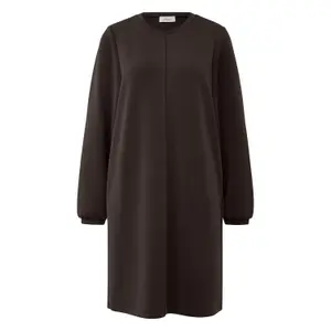 Klassische Damenkleid mit Puffärmeln und Falten s.Oliver image-0