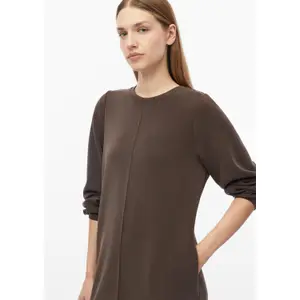 Klassische Damenkleid mit Puffärmeln und Falten s.Oliver image-3