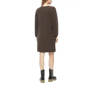 Klassische Damenkleid mit Puffärmeln und Falten s.Oliver image-5