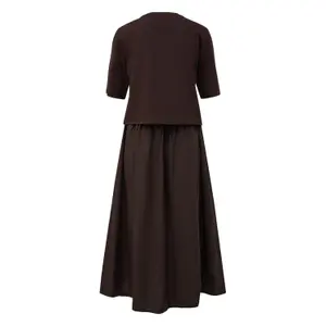 Lange Kleid mit unsichtbaren Taschen, lässiger Schnitt, Damenstil s.Oliver image-1