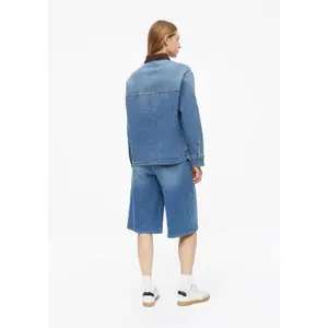 Weite Jeansbluse mit aufgesetzten Taschen für Damen s.Oliver image-4