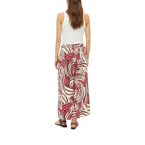 High-Waisted Relaxed Fit Extra Wide Leg Jersey Trousers Women s.Oliver image-5