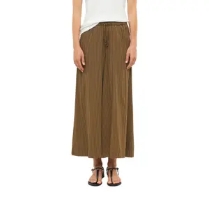 High-Waisted Relaxed Fit Extra Wide Leg Jersey Trousers Women s.Oliver image-1