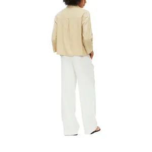 Fließende Bluse aus Mischleinen mit Brusttasche und 3/4-Ärmeln Damenmarke s.Oliver image-5
