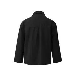 Fließende Bluse aus Mischleinen mit Brusttasche und 3/4-Ärmeln Damenmarke s.Oliver image-1