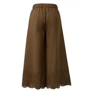 Leichter Baumwollhose mit englischer Stickerei für Damen s.Oliver image-1