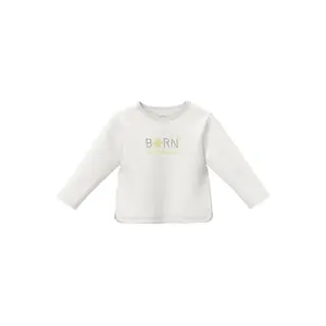 Long Sleeve Unisex Printed T-Shirt with Snap Buttons for Babies s.Oliver image-0