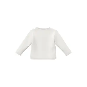 Long Sleeve Unisex Printed T-Shirt with Snap Buttons for Babies s.Oliver image-1