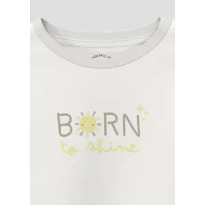 Long Sleeve Unisex Printed T-Shirt with Snap Buttons for Babies s.Oliver image-3