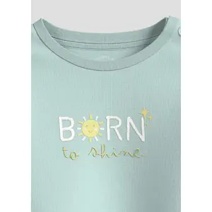 Unisex Long Sleeve T-Shirt with Front Print and Snap Buttons for Babies s.Oliver image-3