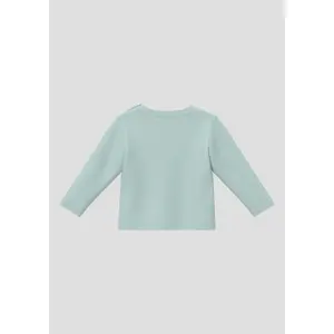Long Sleeve Unisex Printed T-Shirt with Snap Buttons for Babies s.Oliver image-4