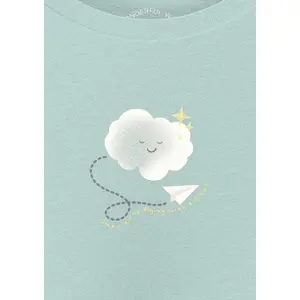 Long Sleeve Unisex Printed T-Shirt with Snap Buttons for Babies s.Oliver image-6