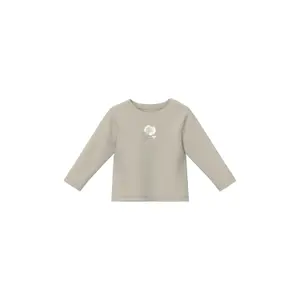 Long Sleeve Unisex Printed T-Shirt with Snap Buttons for Babies s.Oliver image-2
