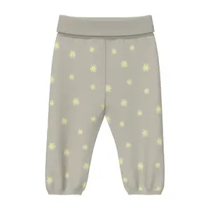 Παντελόνι jogging unisex σε φαρδιά γραμμή με all-over εκτύπωση και ριμπ άκρη για μωρά s.Oliver image-2