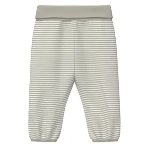 Παντελόνι jogging unisex σε φαρδιά γραμμή με all-over εκτύπωση και ριμπ άκρη για μωρά s.Oliver image-5