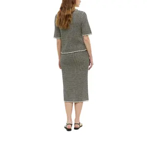 Lightweight Short Sleeve Cotton Blend Cardigan with Button Placket Women s.Oliver image-5