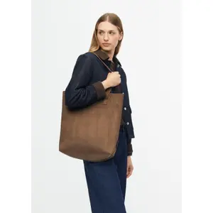 Shoulder Bag with Embossed Logo and Short Handles Women s.Oliver image-4