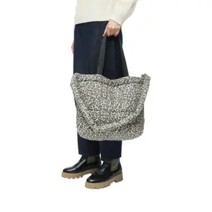 Animal Print Tote Bag with Magnetic Closure for Women s.Oliver image-5