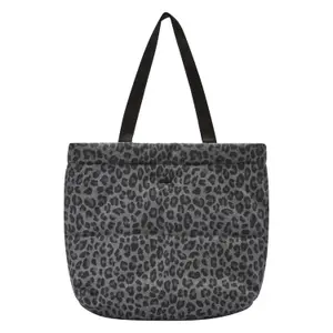 Animal Print Tote Bag with Magnetic Closure for Women s.Oliver image-0