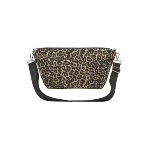 Women's Animal Print Shoulder Bag with Zipper Compartment s.Oliver image-1