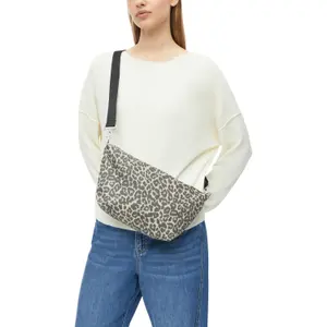 Women's Animal Print Shoulder Bag with Zipper Compartment s.Oliver image-5