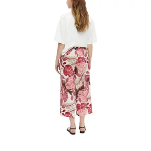 High-Waisted Wide-Leg All-Over Print Women’s Relaxed Fit Trousers s.Oliver image-5