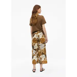 High-Waisted Wide-Leg All-Over Print Women’s Relaxed Fit Trousers s.Oliver image-4
