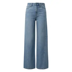 Jeans coupe classique taille haute jambes larges Wide Leg femme s.Oliver Suri