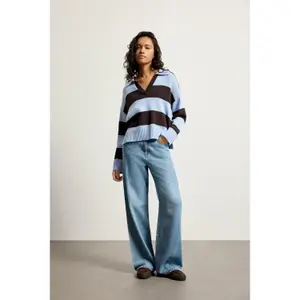 Jeans coupe classique taille haute jambes larges Wide Leg femme s.Oliver Suri image-2