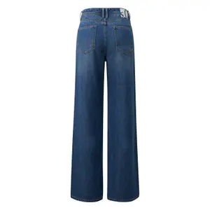 Jeans coupe classique taille haute jambes larges Wide Leg femme s.Oliver Suri image-1