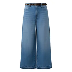 Jeans Relaxed Fit hohe Taille extra Weite Beine Damen s.Oliver Hose image-0