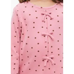 Camiseta de punto acanalado con nudos para niña s.Oliver image-5