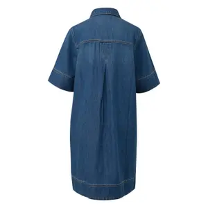 Robe courte à col rabattu coupe ample femme s.Oliver image-1