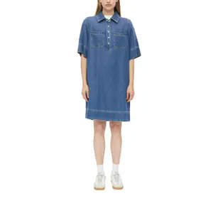 Robe courte à col rabattu coupe ample femme s.Oliver image-2