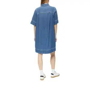 Robe courte à col rabattu coupe ample femme s.Oliver image-5