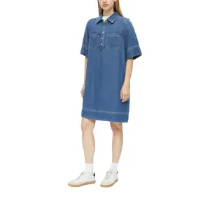 Robe courte à col rabattu coupe ample femme s.Oliver image-6