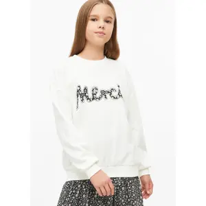 Oversized Sweatshirt with Application for Girl s.Oliver image-5